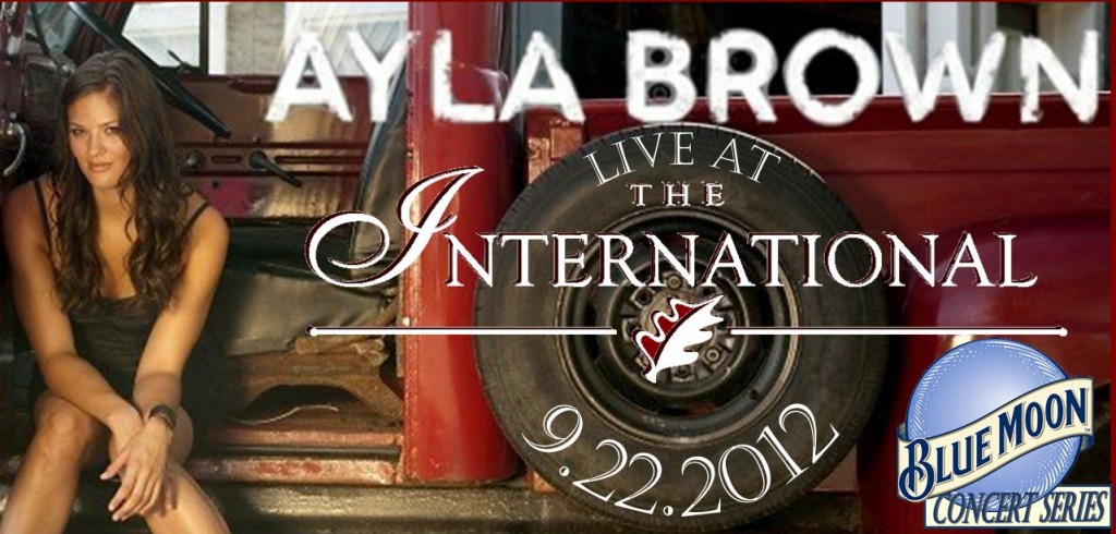 Ayla Brown and James Montgomery at The International